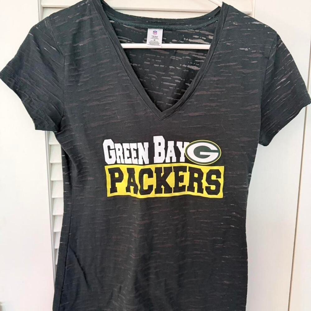 Nfl green bay packers v neck t shirt